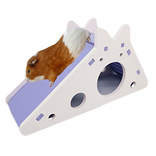 Truejoy Hamsterversteck, Hamsterspielzeug für Syrische Hamster, Haus-Rennmaus-Übungsspielzeug Hamster-Schiebe-Spielzeugkäfig für Syrische Hamster, Rennmäuse und Lemminge von Truejoy