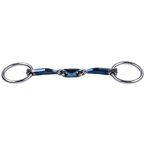 Trust Equestrian Unterlegtrense Sweet Iron Eliptical Doppelt gebrochen Trust Divers - 13,0 cm von Trust Equestrian