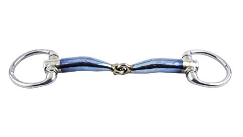 Trust Sweet Iron-eggbut bradoon-locked-12mm Olivenkopfgebiss Unterlegtrense 10,5 cm von Trust - equestrian