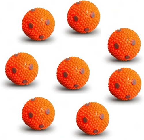 Trustic Bälle 5,1 cm für kleine und mittelgroße Hunde – für automatischen Hundeballwerfer, Spielen Apportieren und Hundespielzeug (Bälle 8 Stück) von Trustic