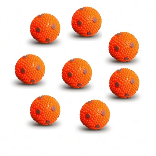 Trustic Bälle 5,1 cm für kleine und mittelgroße Hunde – für automatischen Hundeballwerfer, Spielen Apportieren und Hundespielzeug (Bälle 8 Stück) von Trustic