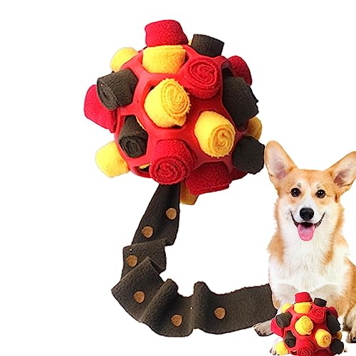 Schnüffelball Für Hunde | Interaktive Schnüffelteppich Hundespielzeug | Haustier Snuffle Ball Schnüffelspielzeug Slower Food Training Für Kleine Mittelgroße Haustier von Tsuchiya