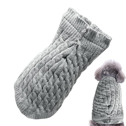 Tsuchiya Hundepullover - Warme Winterkleidung für Hunde | Kaltwetterkleidung, Hundestrickwaren, Rollkragen-Hundebekleidung für Chihuahua, Bulldogge, Dackel, Mops, Yorkie von Tsuchiya