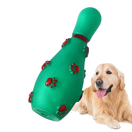 Tsuchiya Kauspielzeug für Hunde,Quietschendes Welpenspielzeug - Beißspielzeug zu Thema Weihnachten, Spielzeug für Haustiere, Spaß beim Kauen und Spielen für Welpen und Hunde im Innenbereich von Tsuchiya