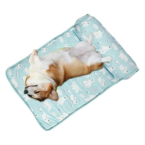 Tsuchiya Kühlmatte Für Hunde | Kühldecke Hundebett Für Hunde Katzen Haustiere | Pet Cooling Mat Hund Cooler Pad Für Kisten, Zwinger Und Betten von Tsuchiya