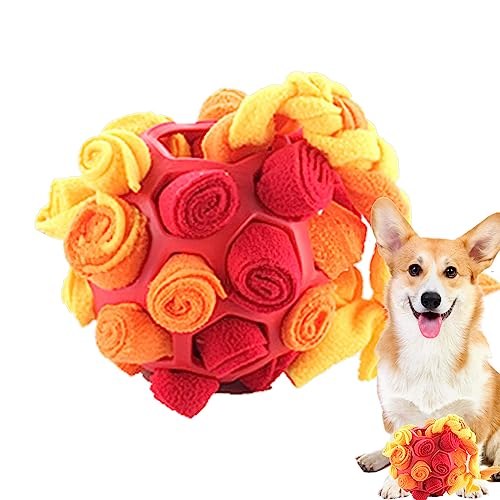 Tsuchiya Schnüffelball Für Hunde | Schnüffelteppich Schnüffelspielzeug Interaktive Hundespielzeug | Haustier Snuffle Ball Toy Für Kleine Mittelgroße Hunde Haustier von Tsuchiya