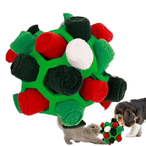 Tsuchiya Schnüffelball für Hunde großer Rassen - Interaktives Schnüffelspielzeug für Haustiere,Tragbares Welpen-Enrichment-Spielzeug, fördert die natürliche Nahrungssuche und das Slow Food Training von Tsuchiya