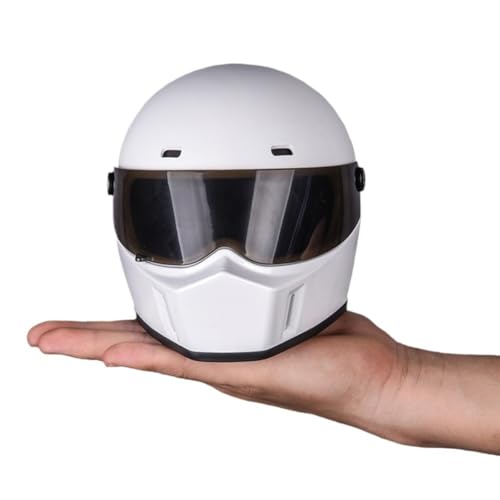 TuTaTiMANG Mini-Motorradhelm Für Haustiere, Motorradhelm Für Katzen, Kopfschutz Für Haustiere Im Freien, Coole Helme Für Katzen Und Hunde, Zum Motorradfahren, Foto-Requisiten von TuTaTiMANG