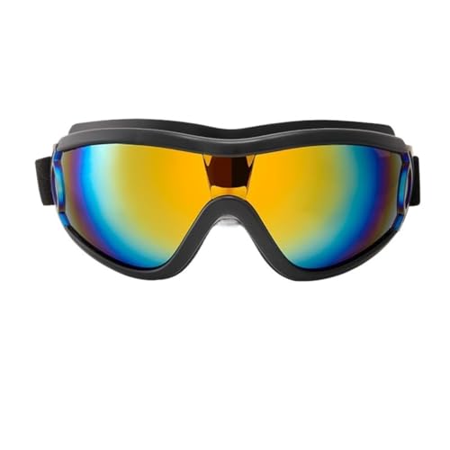 TuTaTiMANG Verstellbare Outdoor-Sonnenbrille Für Hunde, Coole Brille Für Haustiere, Leicht Zu Tragen, Geeignet Für Motorradfahren, Autofahren, Fahrradfahren, Skifahren, Reisen, Wandern von TuTaTiMANG