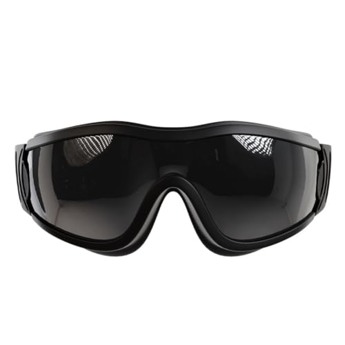 TuTaTiMANG Verstellbare Outdoor-Sonnenbrille Für Hunde, Coole Brille Für Haustiere, Leicht Zu Tragen, Geeignet Für Motorradfahren, Autofahren, Fahrradfahren, Skifahren, Reisen, Wandern von TuTaTiMANG