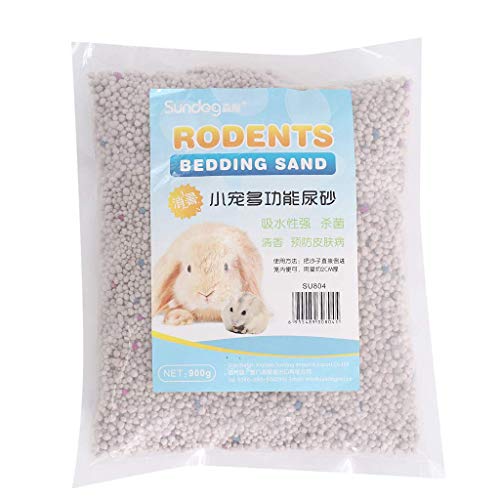 Tubayia 900g Chinchillasand Kleintier Badesand für Hamster, Rennmäuse, Chinchilla von Tubayia