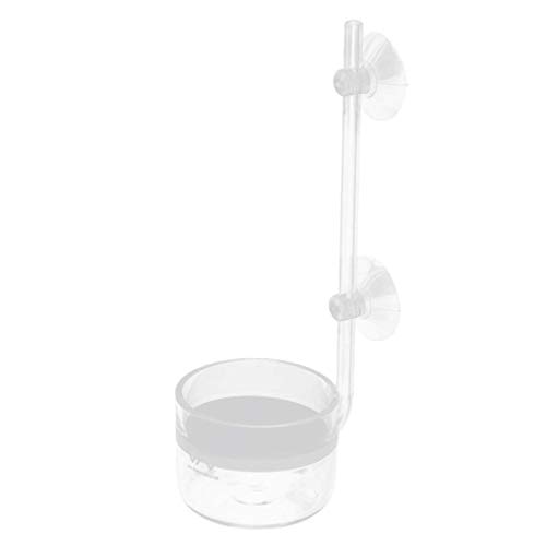 Tubayia Glas U-förmiges Rohr Kohlendioxyd CO2 Diffusor Zerstäuber mit 2 Saugnapf für Aquarium von Tubayia