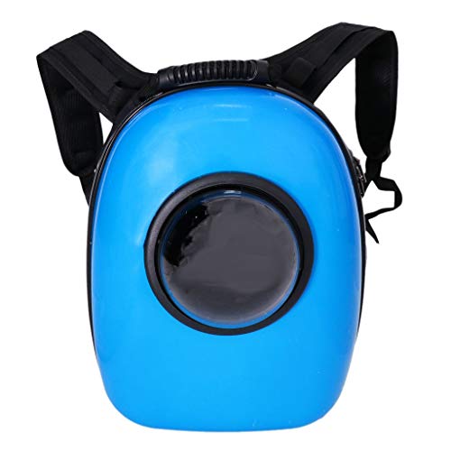 Tubayia Haustier Rucksack Astronauten Raum Kapsel Rucksack Transporttasche für Hunde Katzen (Blau) von Tubayia