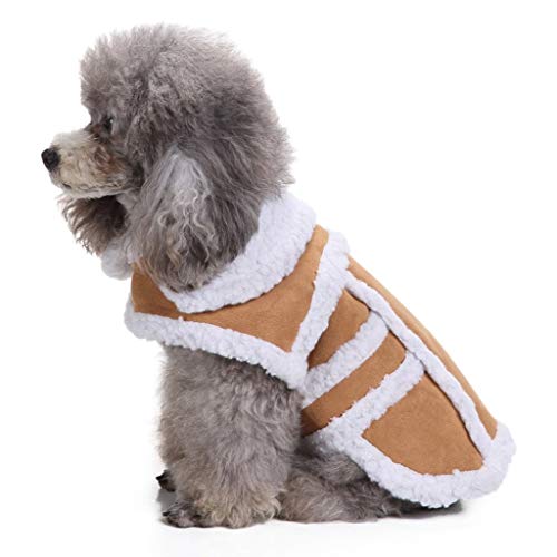 Tubayia Hundemantel Hundejacke Winter Warm Haustier Hund Welpen Mantel Jacke Kleidung von Tubayia