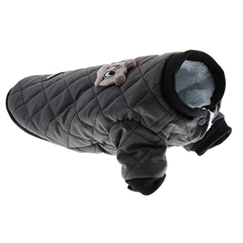 Tubayia Hundemantel Winter Warm Haustier Hund Wintermantel Hundejacke für Kleine und Mittlere Hunde von Tubayia