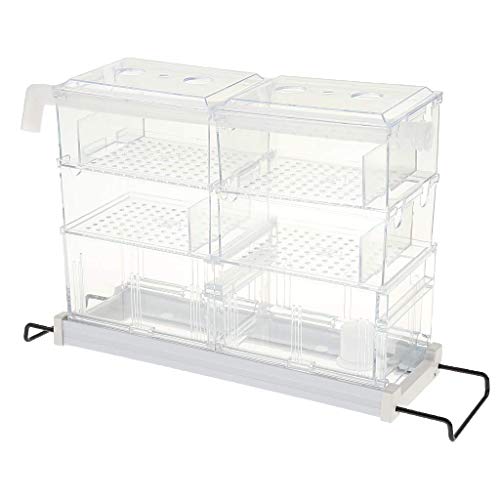 Tubayia Transparent Aquarium Filter Box Filterkasten Fish Tank Filterausstattung von Tubayia