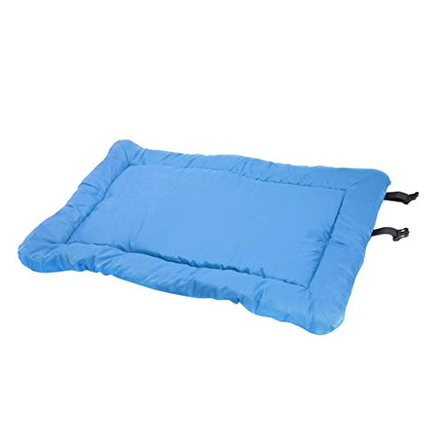 Tubayia Wasserdicht Haustier Hundematte Hundebett Haustierbett für Sofa, Auto, Outdoor, Camping (Blau) von Tubayia