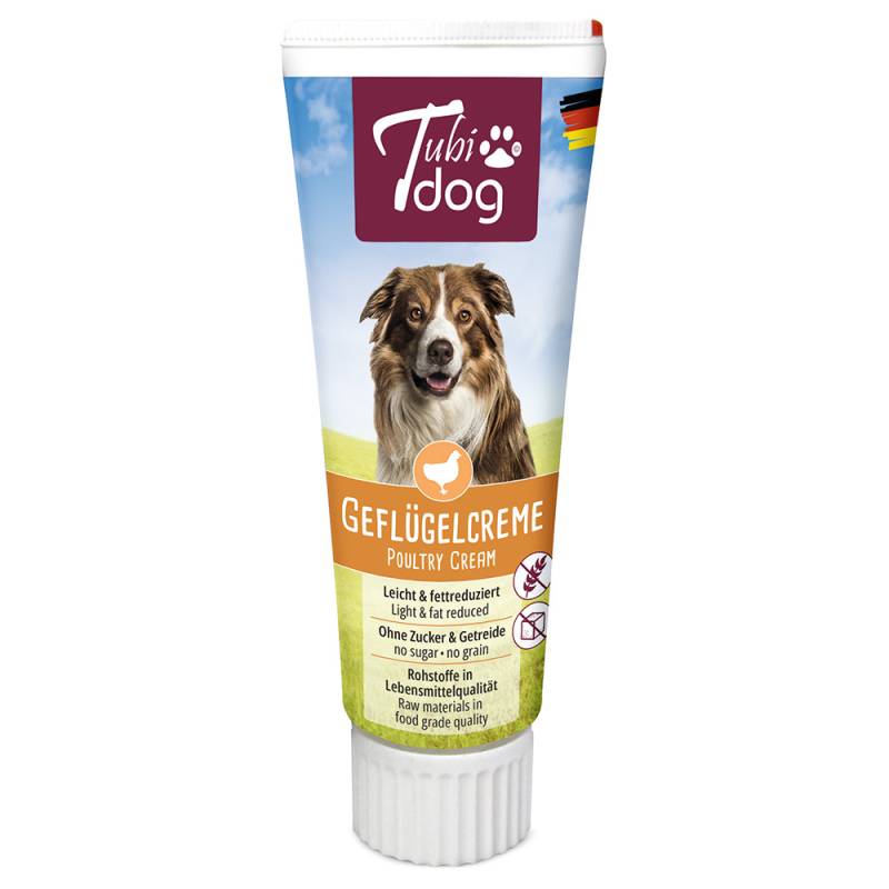 Tubidog Geflügelcreme - Sparpaket: 6 x 75 g von TubiDOG