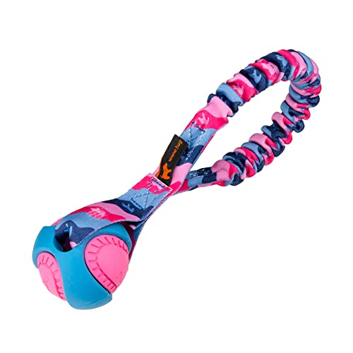 Tug-E-Nuff PowerBall-Bungee im Taschenformat (Rosa) von Tug-E-Nuff