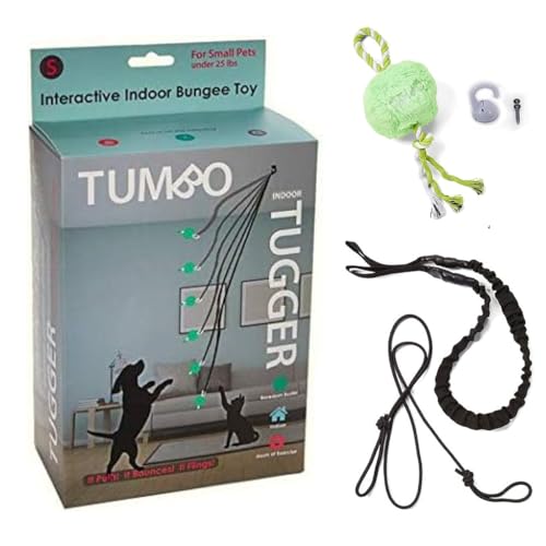 Tumbo Indoor Tiny Tugger Deckenaufhängung Hängendes Hundespielzeug von Tumbo