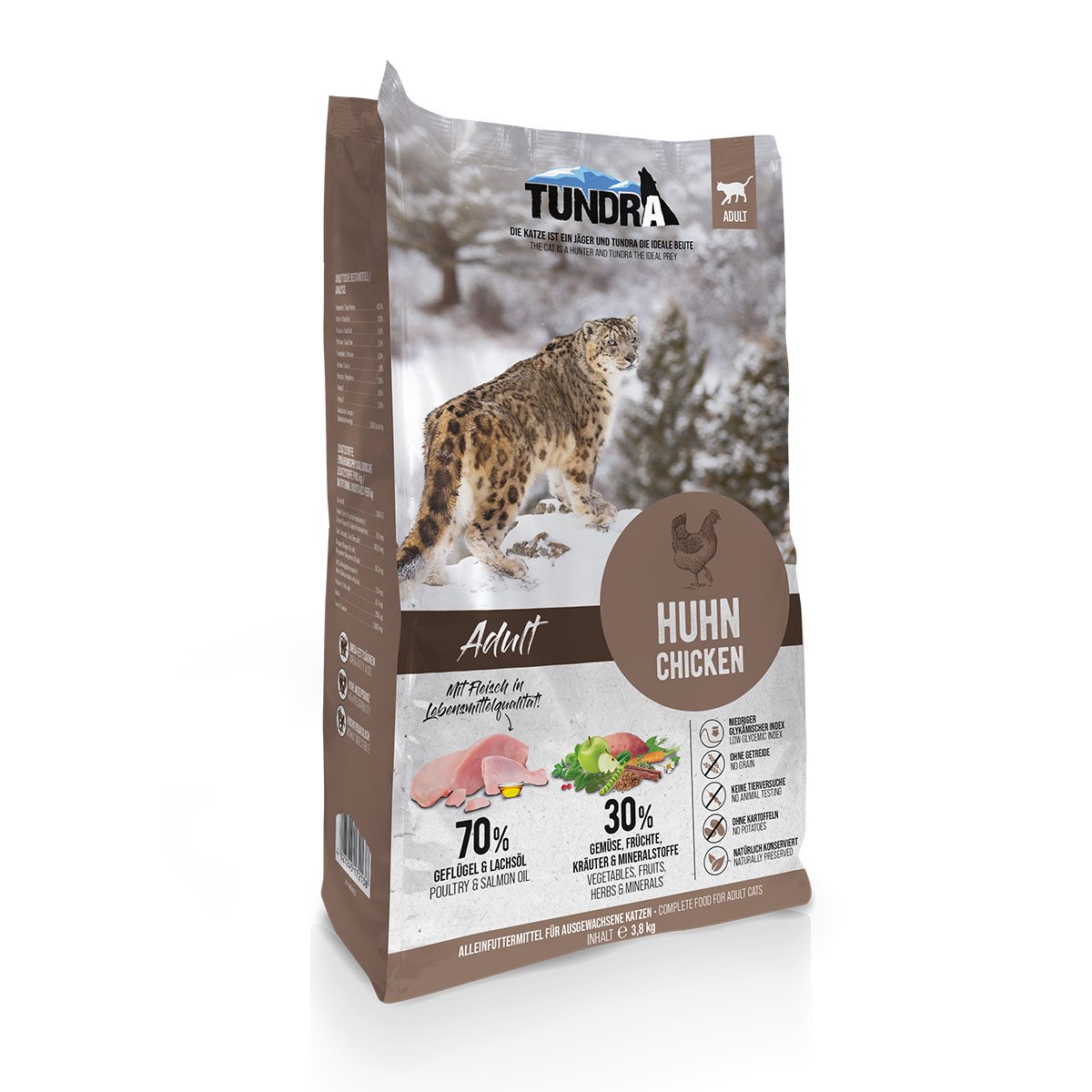 Tundra Cat Huhn 2x3,8kg von Tundra