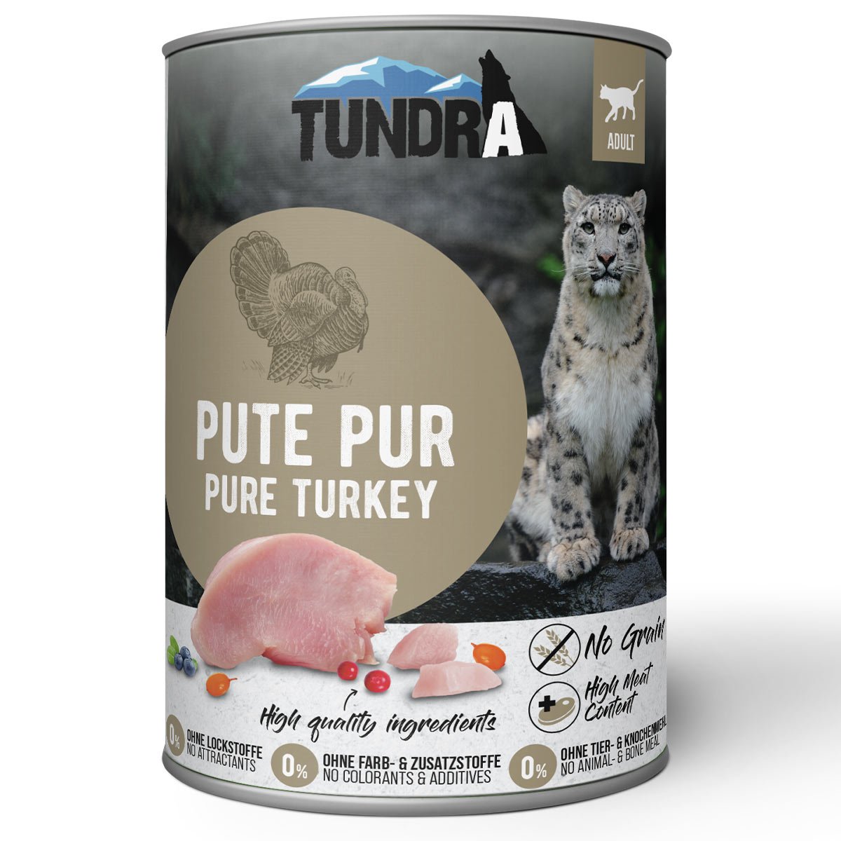 Tundra Cat Pute pur 6x400g von Tundra