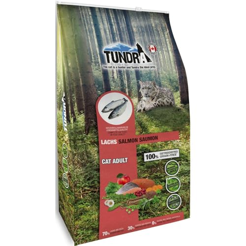 Tundra Cat Trockenfutter (getreidefrei) Lachs - Salmon (6,8 kg) von Tundra