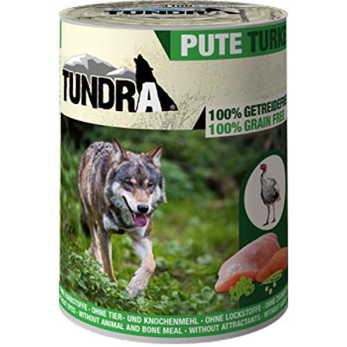 Tundra Hundefutter Pute Nassfutter (400g) von Tundra