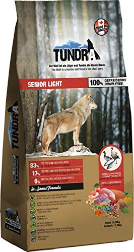 Tundra Hundefutter Senior/Light - getreidefrei (11,34 kg) von Tundra