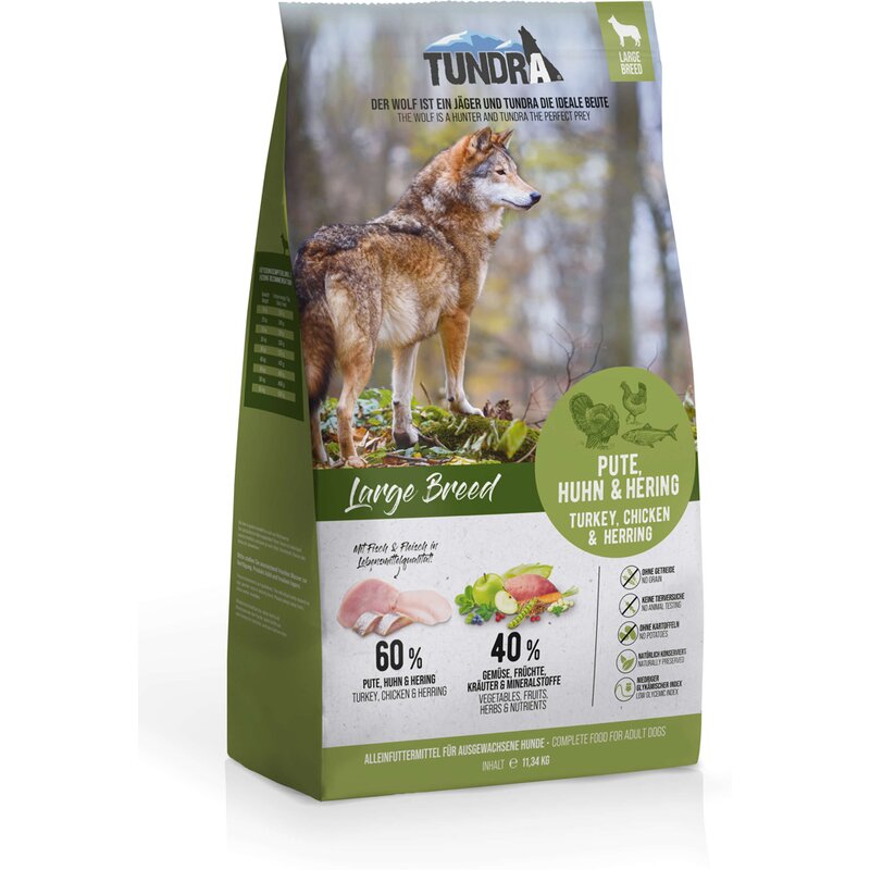 Tundra Large Breed 11,34 kg (5,46 € pro 1 kg) von Tundra