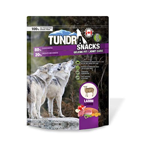 Tundra Snack 80% Fleischanteil - Gelenk Fit - Lamm | Hundesnack | Softsnack (1 x 100g) von Tundra