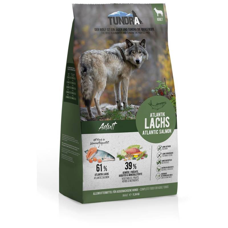 Tundra Trockenfutter Atlantik Lachs 2x11,34kg von Tundra