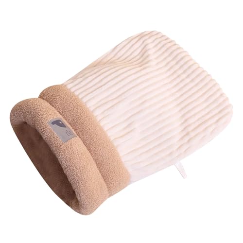 Kuschelsack Warmer Bequemes Katzenbetten Winterschlafsack Für Katzen Katzenschlafsack Katzenhöhle Waschbar Kuschelhöhle Katze Cat Sleeping Bag Katzensack Aus Plüsch Warmes Katzennest Im Winter von Tuxxjzm