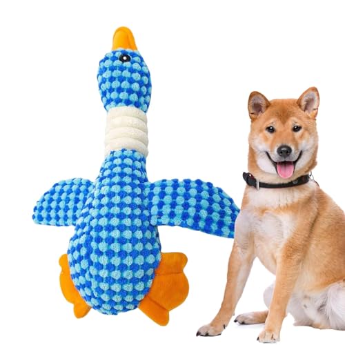 Tuxxjzm Hunde-Kauspielzeug Stofftier | Beißspielzeug für Welpen - Hund Interaktives Beißspielzeug Tierdesign Sound-Making Spielzeug zur Zahnreinigung von Tuxxjzm