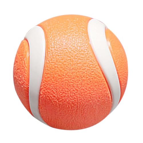 Tuxxjzm Hundeball, Ballspielzeug für Hunde - Hunde-Apportierball-Spielzeug | Fun Pet Supplies Solider elastischer Ball, Kauspielzeug für Hunde, geistig stimulierendes Spielzeug für große, mittelgroße von Tuxxjzm