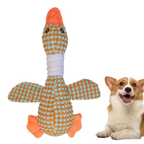 Tuxxjzm Hundespielzeug Quietschpuppe - Beißspielzeug für Welpen - Hund Interaktives Beißspielzeug Tierdesign Geräuschmachendes Spielzeug für die Zahnreinigung von Tuxxjzm