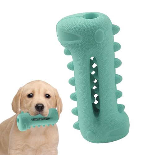 Tuxxjzm Hundespielzeug zur Zahnreinigung, Leckerli-Spender-Spielzeug für Hunde – Kauspielzeug für Hunde, Leckerli-Spielzeug, Zahnknirschen, interaktives Spielzeug für kleine, mittelgroße und große von Tuxxjzm