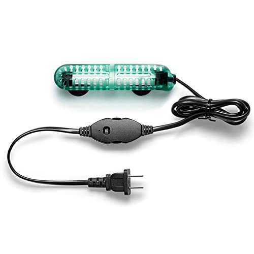 Tyenaza Aquarium-Heizung, Tauch-Aquarium-Heizung, verstellbar, verhindert elektrische Leckage, Mini-Aquarium-Heizung für Meeres-Süßwasser-Meerwasser (25W) von Tyenaza