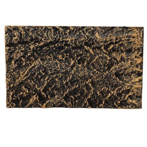 Tyenaza Reptile Panzer Hintergrundbrett, Rock Terrarium Hintergrund Hochsimulierte Klare Textur PU Habitat Climbing Board Dekoration (27.5 * 16.5cm) von Tyenaza