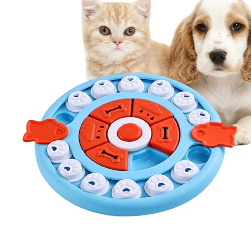 Tyinerc Hunde-Puzzle-Leckerli-Spielzeug, Hunde-Leckerli-Spender-Spielzeug, interaktiv | Interaktives Futterspielzeug in Lebensmittelqualität | Haustierzubehör, tragbares Futterspielzeug, Katzenpuzzle von Tyinerc