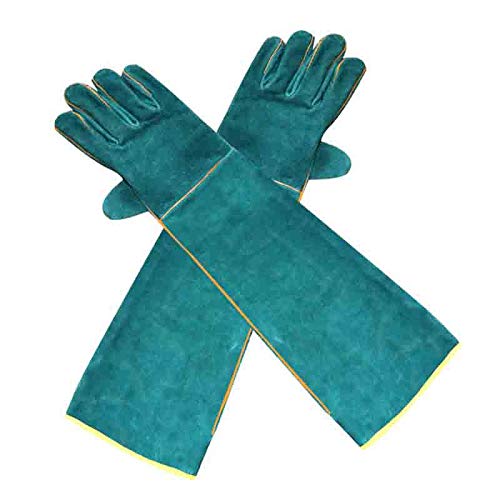 Tynmoel Tier Schutz Handschuhe, Anti-BeißEn/Anti-Kratzen Langlebige Bad Training Handschuhe, Haustier Wild Tier von Tynmoel