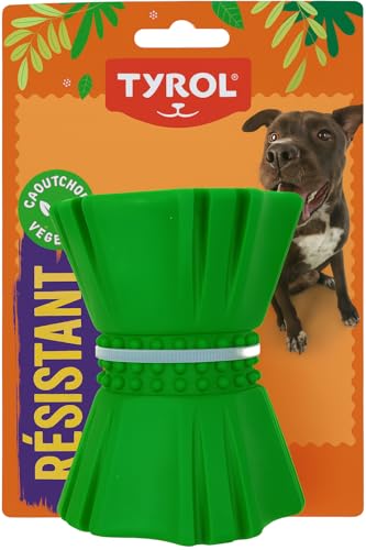 Tyrol - Hundespielzeug Barrett Becher – Spielzeug für Hunde, robust und farbenfroh – für Starke Kauer – hilft gegen Langeweile und Stress – auf Gummibasis – erhältlich in 3 Formaten – 10 cm Tyrol - Hundespielzeug Barrett Becher – Spielzeug für Hunde, robust und farbenfroh – für Starke Kauer – hilft gegen Langeweile und Stress – auf Gummibasis – erhältlich in 3 Formaten – 10 cm von Tyrol