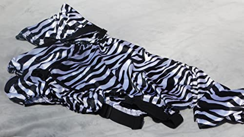 Ekzemerdecke Zebra Ekzemer Decke Fliegendecke mit Halsteil Minisehtty Shetty Zebra Rückenlänge in cm 60 65 70 75 80 85 90 95 100 110 cm Tysons (65) von Tysons Breeches