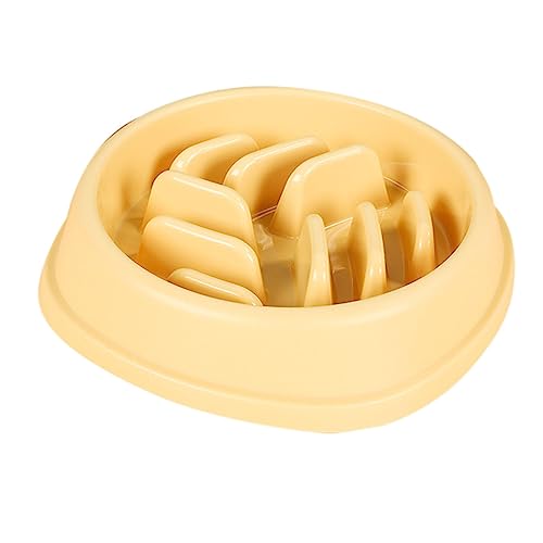 Edelstahl Schüssel Hund Beweis Lebensmittel Schüssel Große Kapazität Feeder Slip Tumble Pet Schüssel (A, One Size) von Tyuffghet