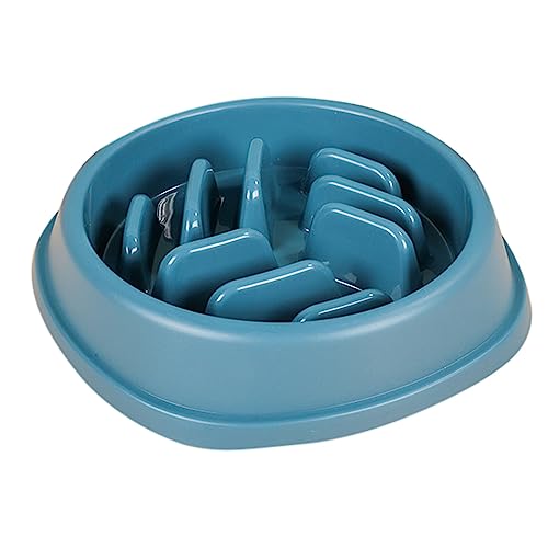 Edelstahl Schüssel Hund Beweis Lebensmittel Schüssel Große Kapazität Feeder Slip Tumble Pet Schüssel (B, One Size) von Tyuffghet