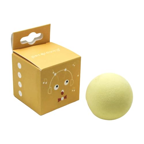 Gummi Dog Toys Katzenspielzeug, interaktives Katzenspielzeug, intelligent, selbstrollend, für Katzen, Haustier, rollend, automatisch rotierend, intelligent für Katzen im Innenbereich (C, One Size) von Tyuffghet