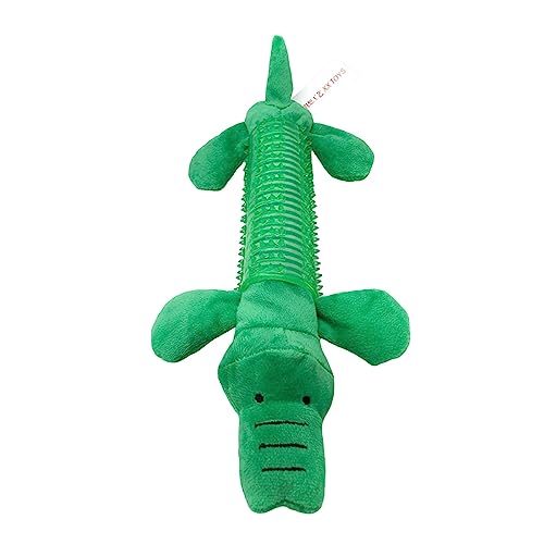 Tyuffghet Hundespielzeug Große Hunde mit Quietscher Zugseil lustiges Haustierspielzeug, Hundekauspielzeug für Haustiertraining, Zahnreinigung (Green, One Size) von Tyuffghet