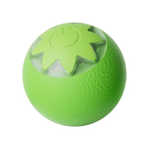 Tyuffghet Hundespielzeug Guietschendes Unzerstörbar Selbst Hohe Langeweile Automatische Roll (Green, 42X42X52mm) von Tyuffghet