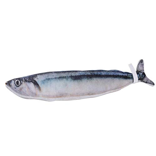 Katzenspielzeug Katzenminze Katzenminze Simulation Saury Fisch Kratzbrett Haustierbedarf - Saury Bequem und Umweltfreundlich von U-K