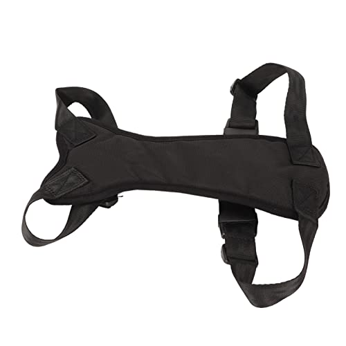 UBEF Hundegeschirr-Leine-Set, Hunde-Autogeschirr-Sicherheitsgurt-Set Atmungsaktives Mesh, Verstellbar, Elastisch, für Hunde, für Haustiere, für Auto (L) von UBEF